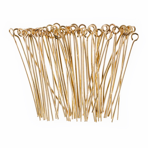 Штифт 40 мм 50 шт., под золото Штифт 40 мм 50 шт., под золото