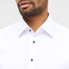 Сорочка мужская Eterna Modern Fit 2132-X171-12 из ткани Dynamic Cotton белая
