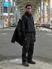 Удлиненная парка Alpha Industries Long Puffer Parka Black (Черная)
