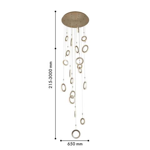 Подвесной светодиодный светильник Favourite Jongleur 4322-20P