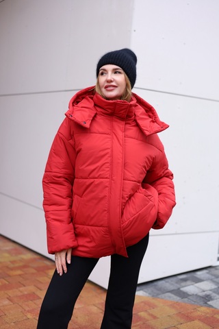 Куртка зимняя Арктика, красная