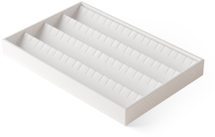 Дисплей 1 серии для 36 пар серег/72 подвесок/4 ряда/прорези