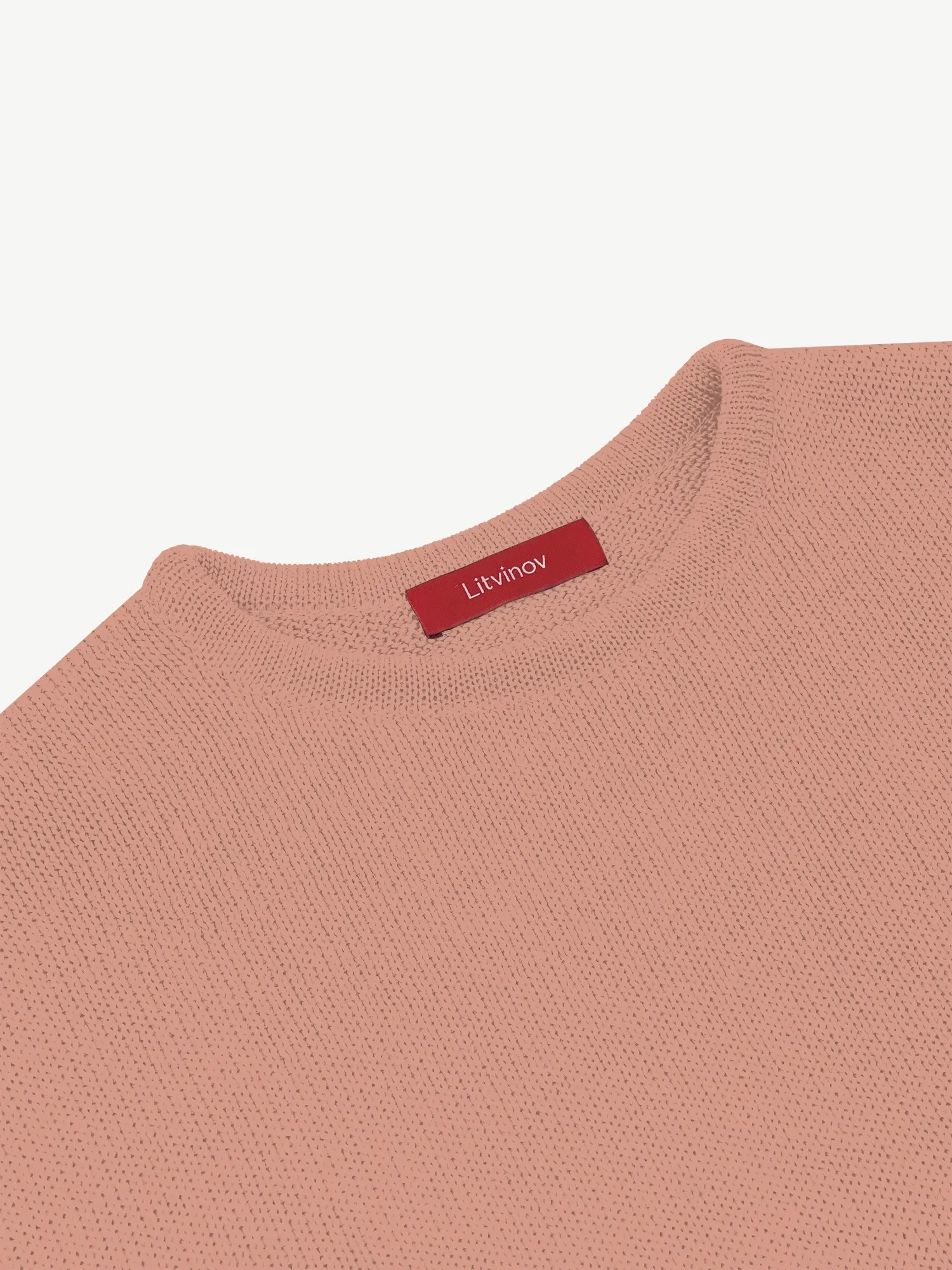 Джемпер оверсайз из экохлопка