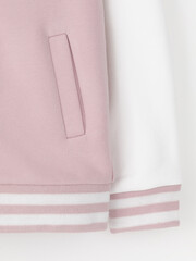 жакет  для девочки  КР 302675-1/розовый лед