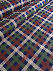 Ткань бязь плательная, рис. "Клетка", ширина 150 см, арт. 0252