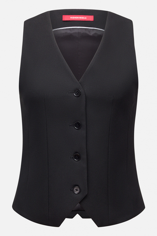 Жилет приталенный