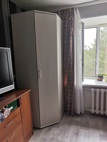 Шкаф угловой Белла ясень белый