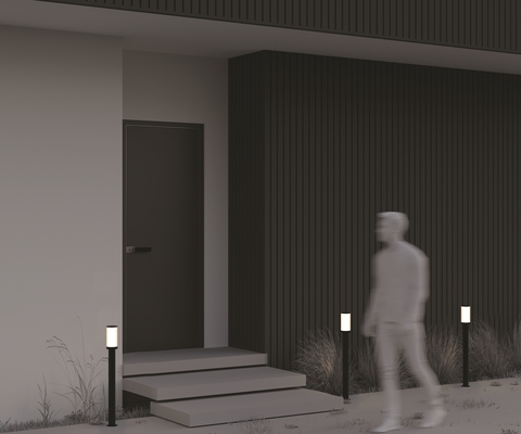 Ландшафтный светильник Maytoni Rib O502FL-01B1