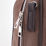 Сумка Саломея 210 эко-замша шоколад