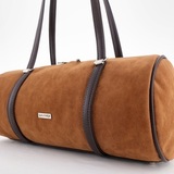 Сумка Саломея 600 эко-замша миндаль