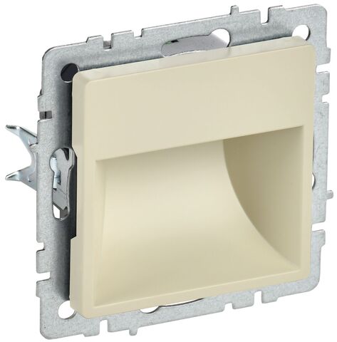 BRITE Подсветка LED встраиваемая ПЛ20-БрКр беж. IEK