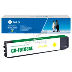GG-F6T83AE G&G струйный желтый картридж 973XL для HP PageWide 452, 477, 552, 577 P57750, 55250 110ml