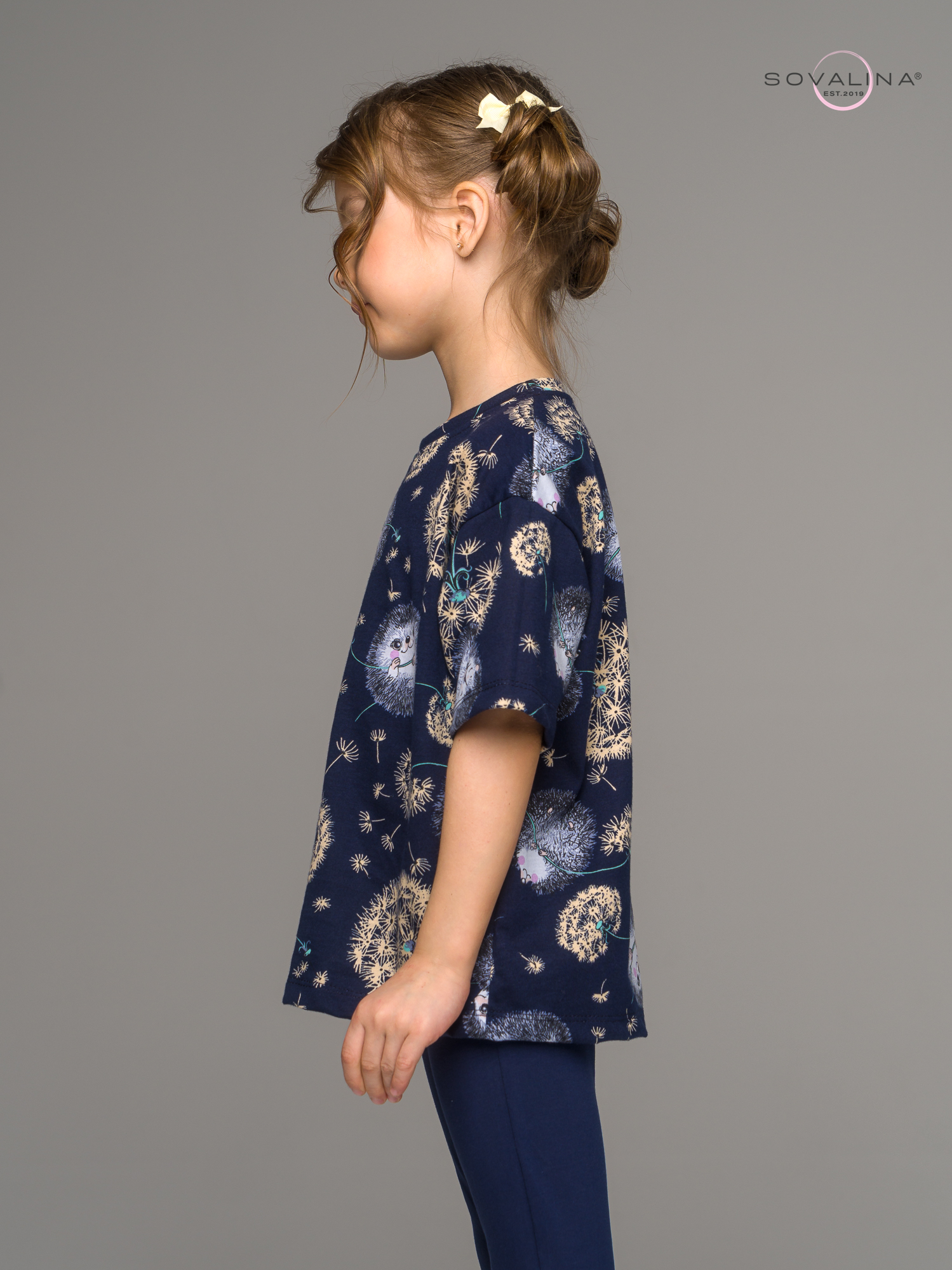 Костюм Мун ежик с одуванчиком-индиго