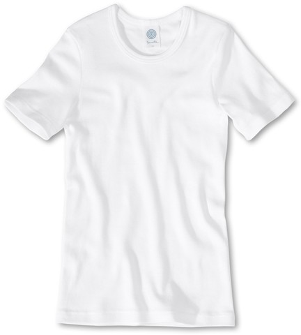 Белая футболка Sanetta из органического хлопка