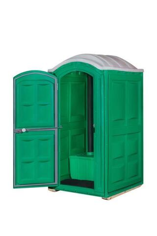 Мобильная туалетная кабина "Стандарт" (в разборе, с баком) ЭкоПром вертикальная (2010x1016x600см;81кг;Зеленый) - арт.557296