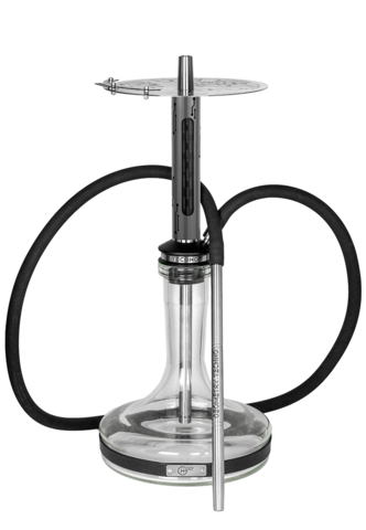 Wasserpfeife Geometry Hookah TECHNO(Grau)