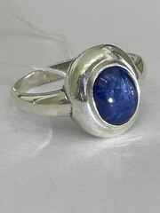 Дикси-сапфир (кольцо из серебра)