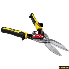 STAYER Cobra, 290 мм, прямые удлинённые ножницы по металлу (23055-29)