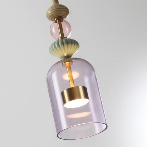 Подвесной светодиодный светильник Odeon Light PALLETA 5045/12LA