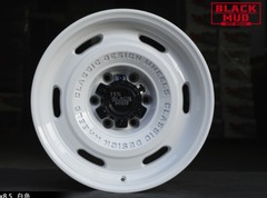 Диск колёсный литой BLACK MUD M520C R17 8,5 ET0 White