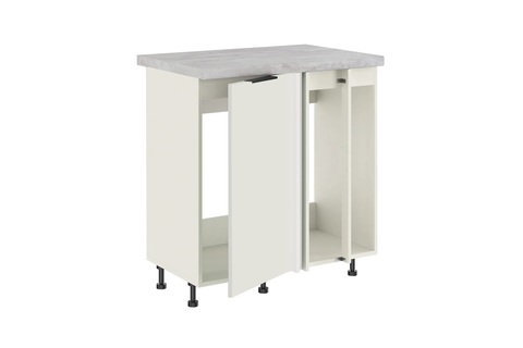 Брауни МП-850 шкаф под мойку (Стол под мойку (прямой угол) одна створка+2 фальшпанели)