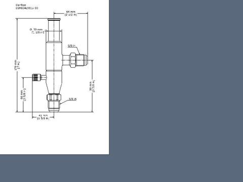 Регулятор давления в ресивере KVD 15 Danfoss 034L0172