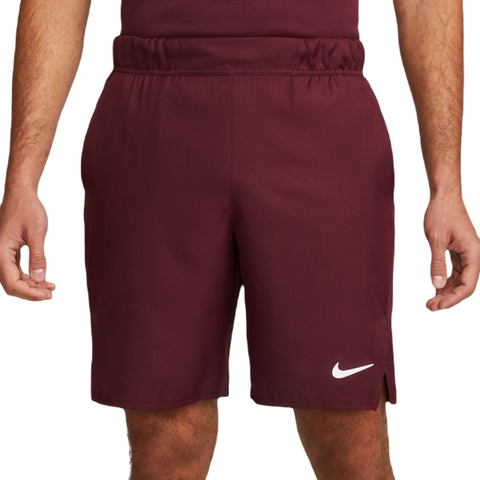 Теннисные шорты Nike Court Dri-Fit Victory Short 9in - night maroon/white