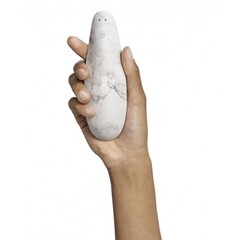 Бесконтактный клиторальный стимулятор Womanizer Marilyn Monroe White Marble