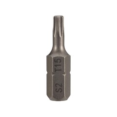 Бита T15 х25мм TORX S2 1шт SGS 6325-T15