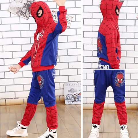 Человек паук костюм спортивный