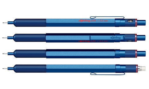 Карандаш механический Rotring 600 Metal Blue, 0,5 mm (2114266)