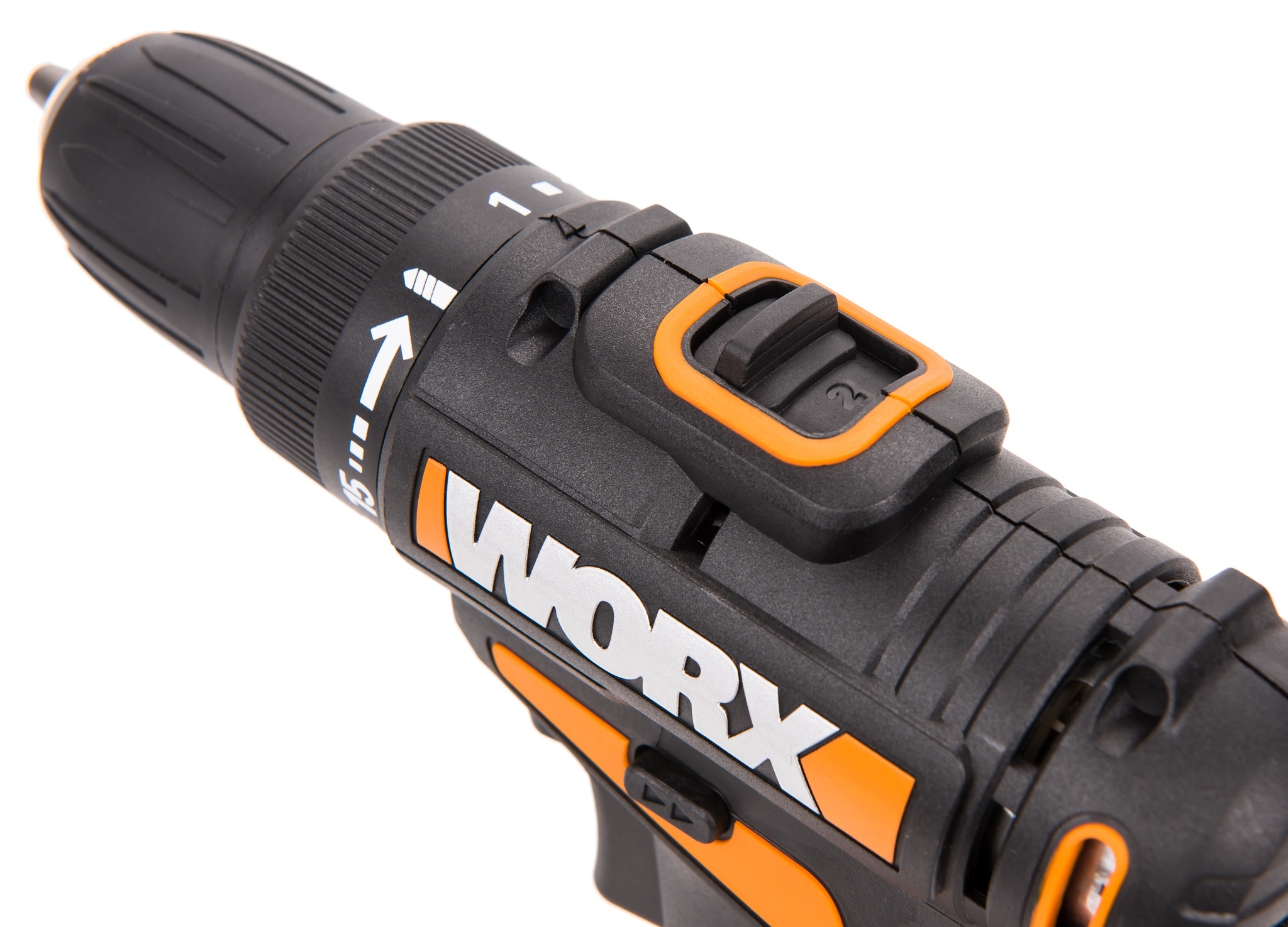 Дрель-шуруповерт аккумуляторная WORX WX101.2, 20В, 2.0Ач x1, ЗУ 2А, кейс