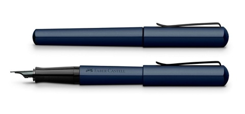 Ручка перьевая Faber-Castell Hexo Blue, F  (150541)