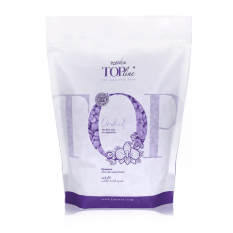 Горячий пленочный воск в гранулах «Орхидея» Top Line Orchid, Italwax, 750 гр.