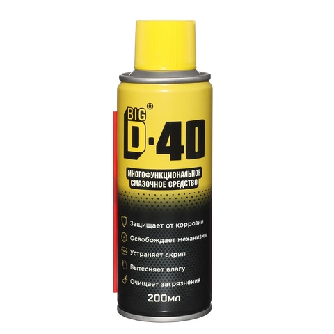 BIG D D40-200 Смазка многофункциональная, 200мл