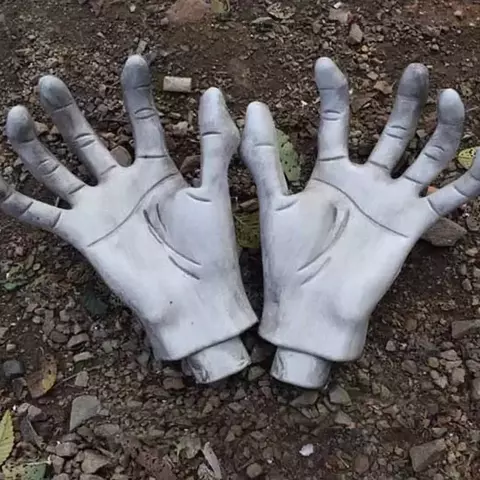 Ужасы бутафория руки Зомби