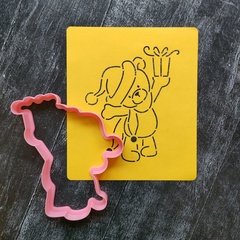 Мишка Новогодний №10