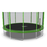 Батут DFC Trampoline Fitness с сеткой 16ft фото №1