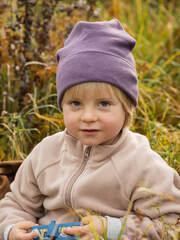 Флисовая шапка Mjölk Mauve Brown