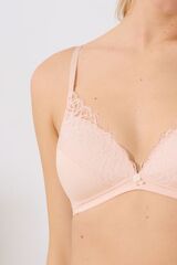 Бюстгальтер с формованными чашками без косточек LISCA DELIGHTFUL 60525_Королевский розовый