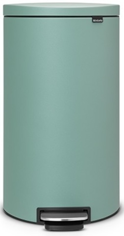 Ведро для мусора Brabantia FlatBack 30л бирюзовое