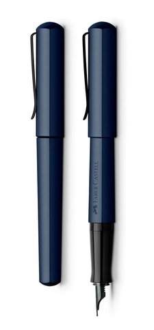 Ручка перьевая Faber-Castell Hexo Blue, F  (150541)