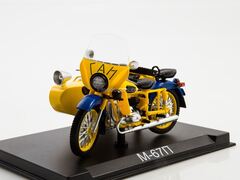 Motorcycle M-67P Ural GAI Police 1:24 Our Motorcycles Modimio Special edition #1