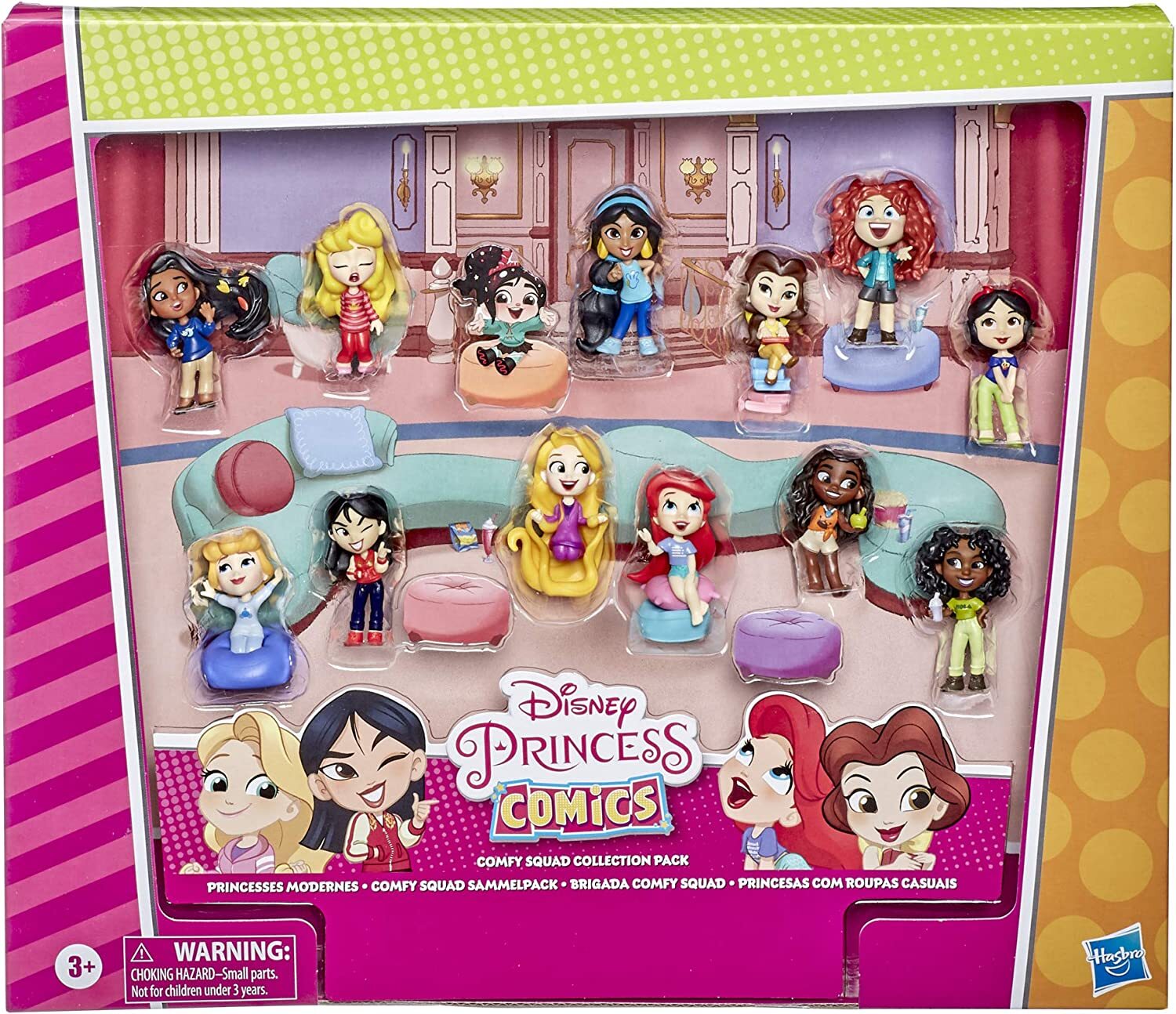 Princess minis. Фигурки Disney Princess Comics Minis. Принцессы Дисней комикс фигурки Минис. Disney Princess Comfy Squad. Набор мини Диснеевских принцесс.