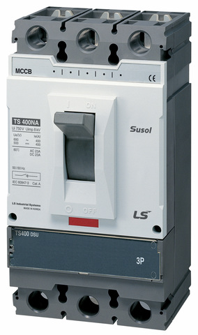 Автоматический выключатель TS400H (85kA) ETS33 400A 3P3T
