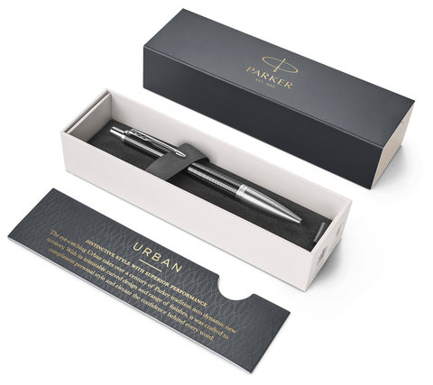 Parker Urban Premium - Ebony Metal CT, шариковая ручка, M*