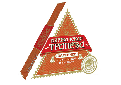 Вареники с картошкой и грибами "Киржачская трапеза", 450г