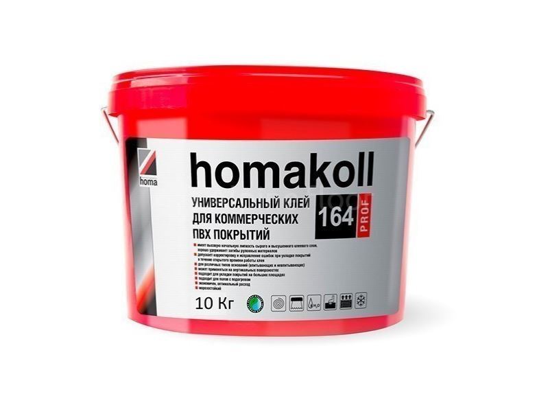 Клей Homakoll 164 Prof 10 кг – купить за 8 430 ₽ | Мир Полов