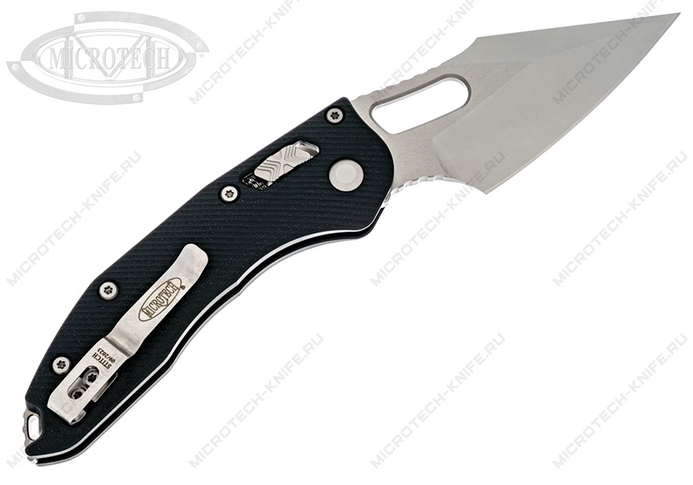 Нож Microtech Stitch RAM-LOK 169RL-10APFLGTBK - фотография 