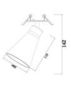Встраиваемый светильник Technical Virar C059CL-01B